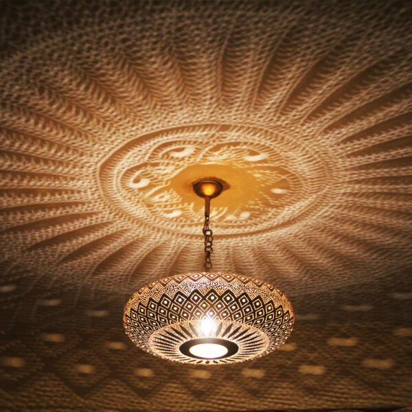 Brass Light Fixtures Moroccan Ceiling Lights - Image 5